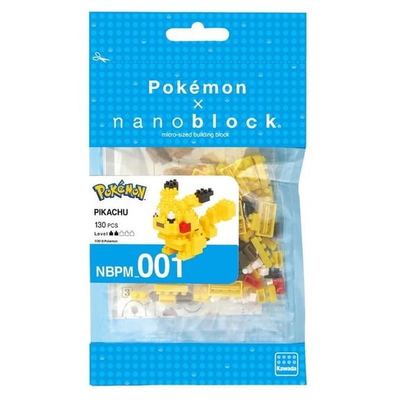 Nanoblock - Pokemon Series - Pikachu Building Kit