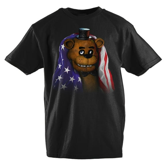 Youth Boys Five Nights at Freddy's TShirt Freddy Fazbear Shirt-X-Large
