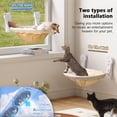 thumbnail image 3 of Percha para Ventana de Gato JUNSPOW, Cama Plegable e Inalámbrica y Estable, 3 of 6