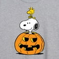 thumbnail image 3 of Peanuts - Snoopy Woodstock Pumpkin - Women's Oversized T-Shirt, 3 of 6
