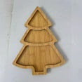 Christmas Tree Shaped Tray Wooden Charcuterie Dessert Boards Steak