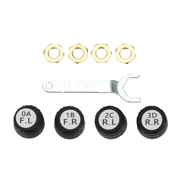 Unique Bargains Tire Pressure Monitoring System Kit TPMS Tire Pressure Sensor for Android/iOS