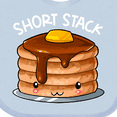 thumbnail image 4 of Inktastic Short Stack Cute Pancake Breakfast Boys or Girls Baby Bib, 4 of 4