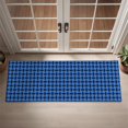 thumbnail image 2 of Blue Black Geometric Pattern Door Rugs,Washable Non Slip Door Mats Indoor,Decorative Door Mats,Entry Mat Indoor for Entrance,Bedroom,Kitchen,Bathroom,16"x47", 2 of 6