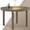 Warm Brown, variant on Click365 Gather 48" Round Wood Dining Table, Black Finish, Seats 4