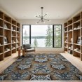 thumbnail image 2 of ODIKA Gradient Animal Print Irregular Cluster Spotted Hide Inspired for Master Suite, California King, Under Bed, Foldable Easy Care, 2 of 7