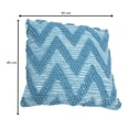 thumbnail image 3 of Cojín Decorativo Home Trends Cuadrado Zig Zag Azul, 3 of 4