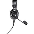 thumbnail image 2 of Audio-Technica BPHS1 Broadcast Stereo Headset with Dynamic Cardioid Boom Mic Black, Adjustable, 2 of 4