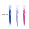 thumbnail image 2 of Makeup Tool Save Time Eye Brown Razor Facial Shaver Styling Props Scraper Shapers Eyebrows Trimmer Practical Eyebrow Stencil Transparent Purple, 2 of 8