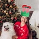 thumbnail image 1 of Ganfancp Decoraciones Navideñas Sombreros de Navidad Sombreros para Niños Sombreros para Adultos Sombreros para Hombres y Mujeres Regalos Árboles de Navidad Escenografías para Escaparates Ofertas Del, 1 of 6