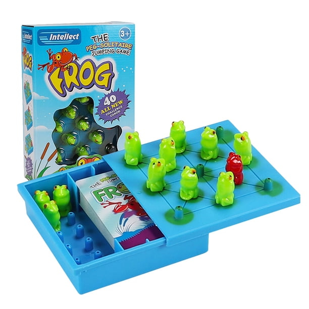 BRIGHTFUFU 1 set Niños jugando a los checkers juego de inteligencia de pensamiento lógico para el pequeño bebé
