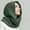 Green, variant on TYGHBN Men Women Hooded Scarf Winter Scarf Crinkle Vintage Soft Scarf Cute Satin Head Scarf Wild Rags for Women Silk Mens Scarfs for Outdoor Unisex Scarf Neck Gaiter Neck Warmer Men Neck Gaiter Scarf