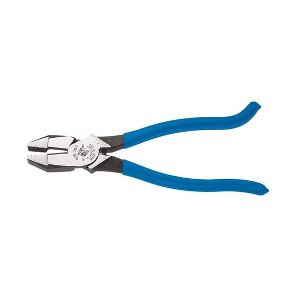 Alicates Klein Tools D2000-9ST para trabajos pesados, 23 cm, para forja