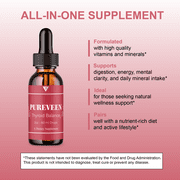 (3 Pack) Pureveen Thyroid Balance Drops, Pure Veen Advanced Formula (6oz)