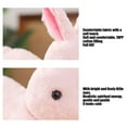 thumbnail image 6 of Easter Simulation Bunny Plush Toy, Multicolor Soft Stuffed Animal for Children's Birthday Gift, Sleeping Doll and Decor, 6 of 7