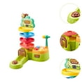 thumbnail image 6 of Almencla Ball Drop Toy Ball Rolling Track Toy Ball Run Tracks Ball Run Ramp Toy Activity Toy for Kids Baby Children Girls Boys 1-3 Ages, 6 of 8