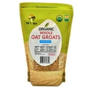 McCabe Organic Whole Oats Groats - Whole Grain Oats | Organic Raw Oats Groats | USDA and CCOF Certified | Product of USA | 2 Lbs