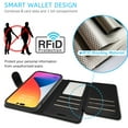 thumbnail image 7 of CoverON For Apple iPhone 14 Pro Leather Case, RFID Blocking Wallet 6x Card Slot Holder Cover Flip Folio Phone Pouch, Black, 7 of 7