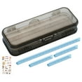 thumbnail image 6 of Lzobxe Translucent Frosted Pencil Case Storage Multi-functional Plastic, Clrear, 6 of 8