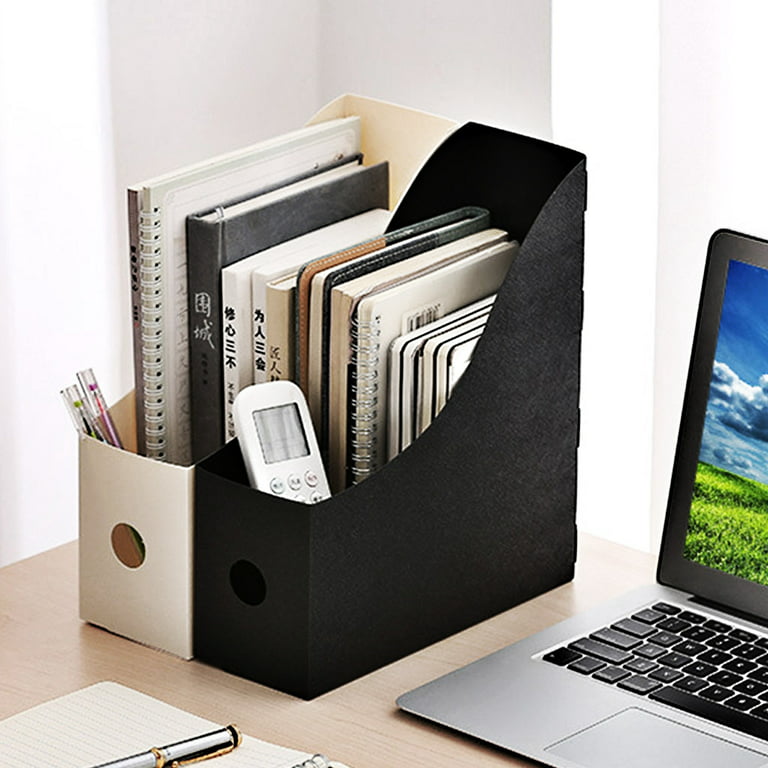 Office Stackable Storage Rack Desktop Sundries Storage Box Desk File Books  Stationery Shelf Kitchen Storage Organizer