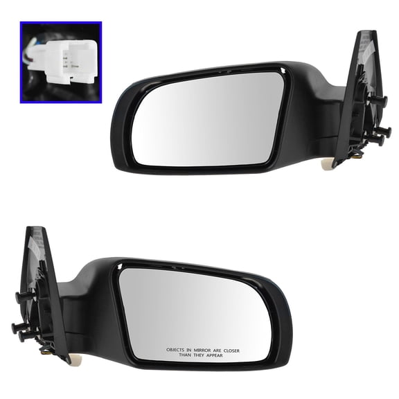 TRQ Mirrors Power Signal Paint to Match Left & Right Pair Set for Nissan Altima MRA04622