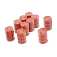thumbnail image 4 of TISHITA 10Pcs Oil Drums 1/87 Decor Accessories for Cargo Train Model Diorama Railway Red, 4 of 8