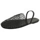 thumbnail image 1 of Zapatos Bailarina Huecos Sandalias Planas Malla para Mujer Con Correa Playa Al Aire Libre, 1 of 9