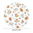 thumbnail image 3 of Fmbmuo Pumpkin Thanksgiving Round Table Cloth , Maple Leaf Fall Harvests Table Cover , for Thanksgiving Party Dinner Table Decoration, 3 of 6