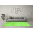 thumbnail image 3 of Ahgly Company Indoor Rectangle Solid Green Modern Area Rugs, 4' x 6', 3 of 4