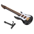 thumbnail image 4 of Guitar Model with Stand, Plastic Material Mini Guitar Model Guitar Model  for Desks for Bookshelves, 4 of 7