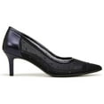 thumbnail image 2 of Naturalizer Women's Everly 4 Pump Blue Faux Leather & Mesh 6M, 2 of 5