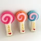 thumbnail image 5 of PTOOTP 3 piruletas con sonido chirriante para masticar, juguetes de peluche para perros y gatos (azul, naranja y rosa), 5 of 7