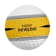 thumbnail image 3 of Pelota de golf ligera de 3 capas, distancia máxima, pelota de práctica de golf de 1,65 pulgadas para conducir Amarillo, 3 of 8