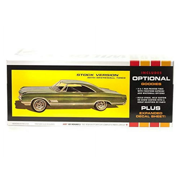 AMT Buildable 1/25 Chevrolet 1965 Chevelle Modified Stocker Car