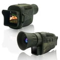 thumbnail image 1 of Lunettes de Vision Nocturne, Monoculaire de Vision Nocturne Numérique 4K 36MP pour le Noir, Jumelles à Lunettes Infrarouges avec Zoom 5X Batterie Rechargeable 2000mAh, Enregistrer Photos et Vidéos pour la Chasse, le Camping, le Voyage, 1 of 9