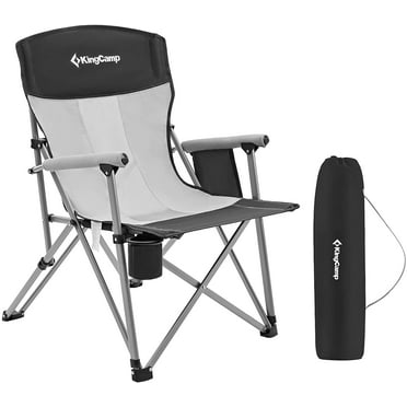 KingCamp Folding Camping Chair Heavy Duty Director Chair with Side 