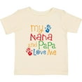 thumbnail image 3 of Inktastic My Nana and Papa Love Me Boys or Girls Baby T-Shirt, 3 of 5