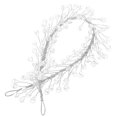 thumbnail image 3 of Bandeau de Mariée en Strass pour Femmes, Faux Perle, Accessoire de Tête pour Fête de Mariage, 3 of 8