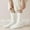 White, variant on Winter Non Shedding Coral Socks Keep Warm And Not The Feet Mid Tube Confinement Socks Home Sleeping Socks Compression Stockings Women Ice Tights And Garter Belt Knee High Pantyhose for Women Stockings