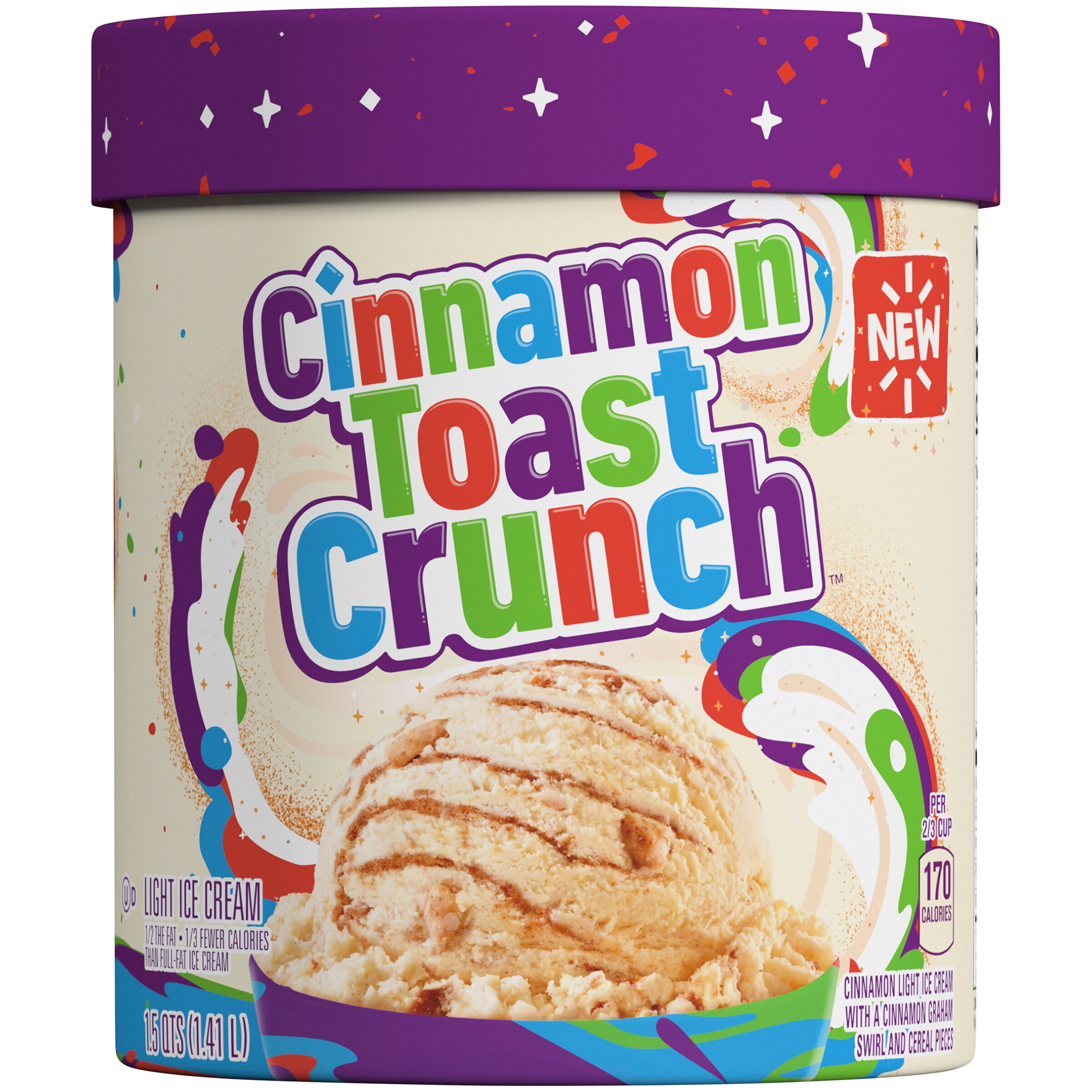 Cinnamon Toast Crunch Light Ice Cream 1 5 Qt Tub Walmart Com Walmart Com Cinnamon Toast Crunch Light Ice Cream 1 5 Qt Tub Walmart Com Walmart Com