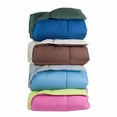 thumbnail image 2 of Lavish Home 64-14-T-GN Twin Reversible Down Alternative Comforter , Green & Navy, 2 of 9