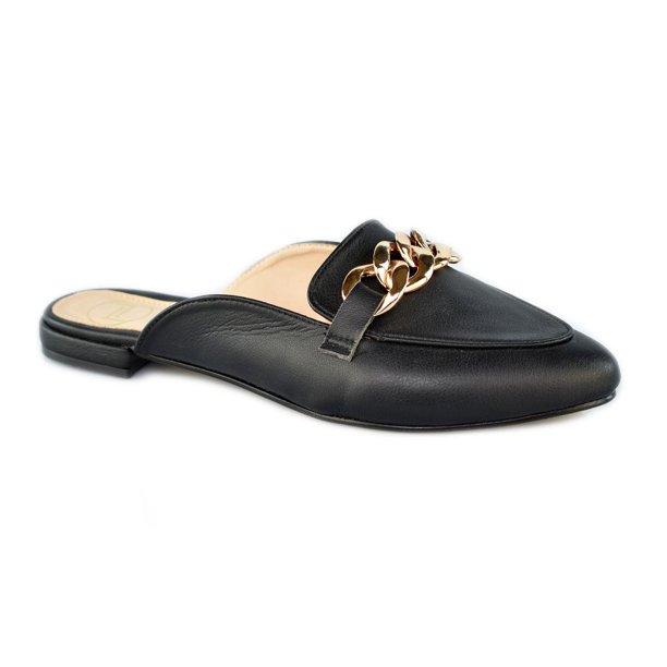 Slippers Calzado Dama Lob Footwear 48701623 negro 23 LOB Footwear 48701623