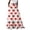 White Skirts, variant on Jsaierl Women's Heart Print Tiered Maxi Skirt, Drawstring Waist Casual Flowy Skirt, Cute Valentine-Inspired Skirt for Everyday
