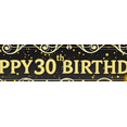 thumbnail image 3 of Gorgeous Black Background Happy 30th Birthday Banner with Golden Balloons Fireworks Party Supplies Photography Props Birthday Decoration Backdrop Party Decor, 3 of 7