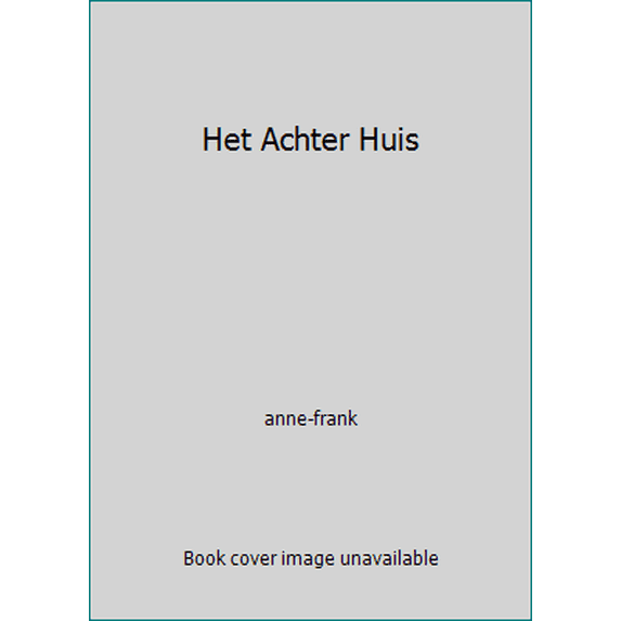 Pre-Owned Het Achter Huis (Paperback) 9035109996 9789035109995