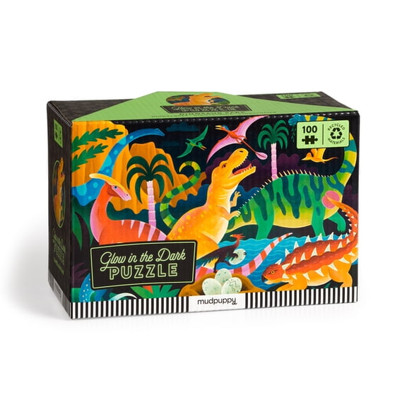 Dinosaur Park 100 Piece Glow in the Dark Puzzle (Other)