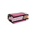 thumbnail image 2 of Checkered Fleece Printed Blanket With Drawstring Flannel Milk Fleece Coverlet Double Dormitory Bed Sheet, 2 of 6