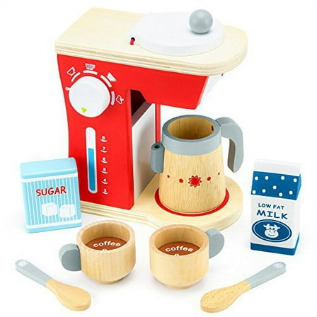 Imagination Generation Good Mornings Coffee Maker Breakfast Playset | Food Toys Pretend Play