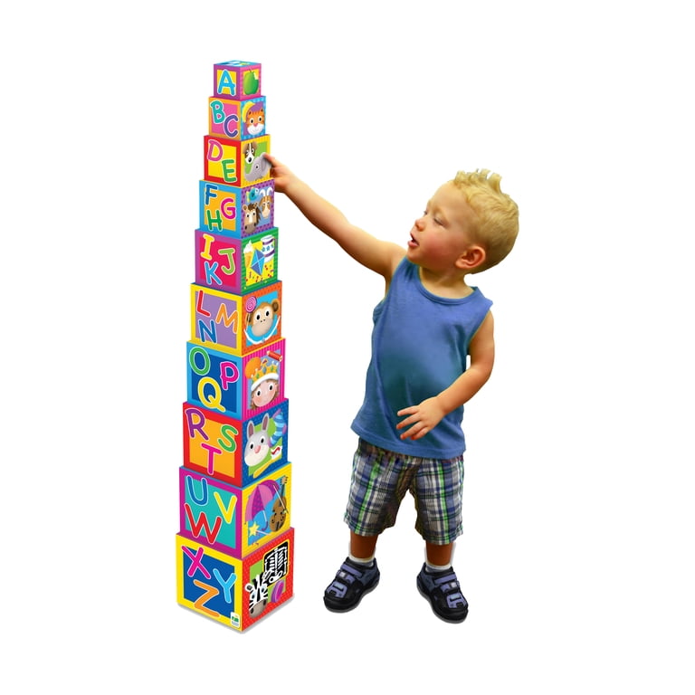 The Learning Journey Stacking Cubes, 10 Piece Set photo 5