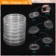thumbnail image 3 of Uxcell 30pcs Acrílico Claro Redondo Soportes de Monedas de Dólar Cápsulas de Plástico Contenedores de Colección de Monedas 39mm, 3 of 6
